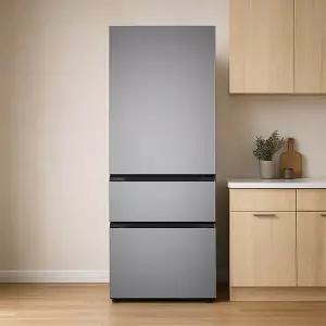 [LG]디오스 오브제컬렉션 김치냉장고 3도어 1등급 Z330MPSF21 스탠드형 327L