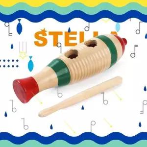 [하프클럽/]HT STELLA 스텔라악기 원목우드 귀로 유아용악기 (10개 묶음)