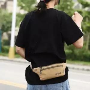캐주얼 힙색 슬링백 웨이스트 백 남성 허리 웨이스트백 벨트백 미니가방 캔버스가방