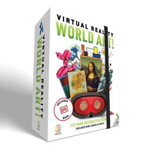 주판 브랜드 가상현실 월드 아트! - 일러스트 인터랙티브 VR 도서 및 STEM 학습 활동 세트 8세 이상용