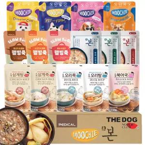 더독 강아지 삼계탕 오리탕 북어국 전복죽 영양죽 반려견 보양식 웰빙죽 무치 파우더 모음