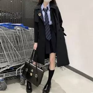 롱 여사친 트렌치코트 봄가을 트렌치 코트 원픽3