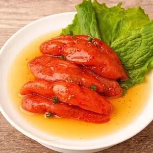 [자연맛남]물맛남 무색소 저염 양념 명란 파지 1kg