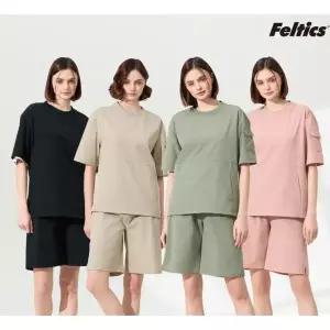 [NS홈쇼핑]펠틱스 여성 텐션 하프 셋업 4종 (F504W-4)[35750852]