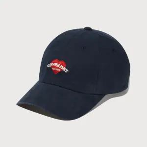 [커버낫]커버낫 우먼 클로버하트 하트 쿠퍼로고 베이직 스탠다드 핏 볼캡 Navy CO2606CA74NA