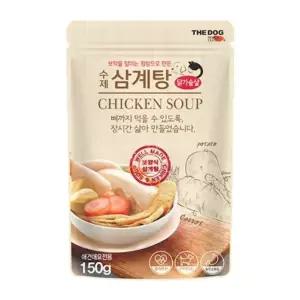 고품질 더독 반려동물 수제 삼계탕 150g 반려견 영양 화식 (WDC54FC)
