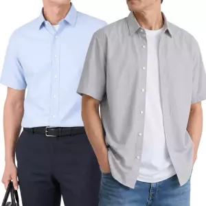여름 남자 린넨 텐셀 반팔 셔츠 남방 남성 시원한 쿨 캐주얼 난방