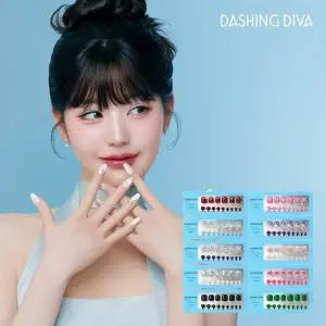 [데싱디바]장원영의 데싱디바 매직프레스 썸머 캔버스 페디 컬렉션 10박스