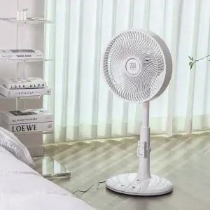 일렉트로지 14인치 발터치 선풍기 LGA-GF7014 저소음 공기순환 리모콘 서큘레이터 3단 풍속조절
