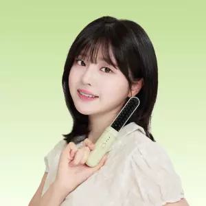 오르빗 이지매직 3단 조절 무선 고데기 볼륨 뽕 휴대용 여행용 빗고데기 멜론