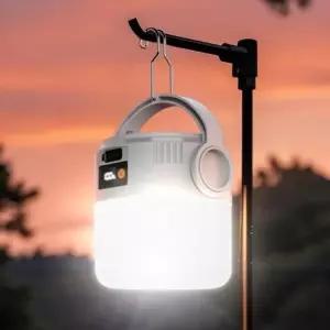 태양열 후크 조명 걸이 랜턴 방수 LED 캠핑 램프-WFO49ML