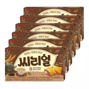 롯데제과 씨리얼 호지차 42g x 6개