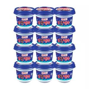 찰떡 일품 팥빙수 아이스크림 230ml X12개