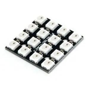 [하프클럽/알티피아]아두이노 라즈베리파이 WS2812 4x4 5050 RGB LED Driver Module