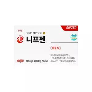니프젠 스파이크 프리미엄 600mg 30정