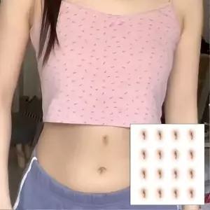 배꼽 스티커 페이크 타투 중국가짜배꼽 틱톡 인스타 다꾸 다리 배꼽스티커 (WCCADA3)