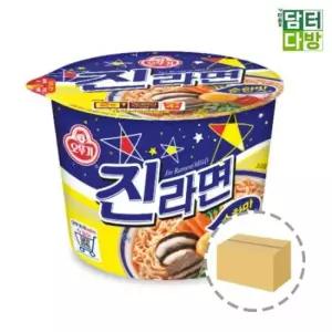 라면 오뚜기 진라면 순한맛 큰컵 (12컵) 1BOX