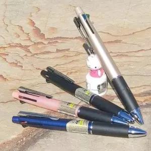 수입필기구 유니 제트스트림 4색볼펜+샤프 4+1 멀티펜 0.38mm