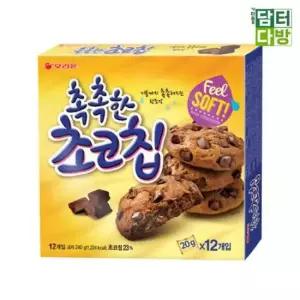 오리온 오리온제과 촉촉한 초코칩 X 240g 7개