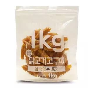 테비사사미 실속포장(1kg/닭고기와고구마) 육포베스트 육포가격비교 (WF0A052)