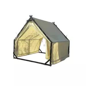 바베큐장 텐트 야시장텐트 두꺼운 천막 천 소형 집형 캐노피 미니 2x2m 바닥
