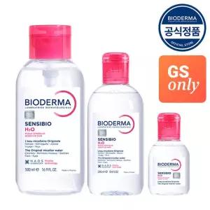 [GS단독][바이오더마] 센시비오 H2O 500ml (펌프형) + 250ml (+100ml 증정)