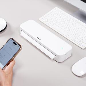MEEMO A4 휴대용프린터 HTP-431 블루투스 300DPI 감열방식