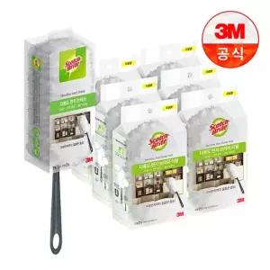 3M 뉴 다용도 먼지떨이 브러쉬 핸들 + 리필 14입