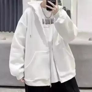 야무치 남친 가을 캐주얼 솔리드 가디건 간절기 데일리룩 패션 후드티셔츠 집업 상의 KUK3