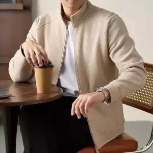 야무치 남사친 가을 캐주얼 데일리룩 간절기 가디건 집업 차이나 보온 상의 KUK3