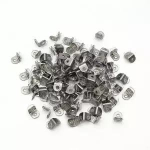 [하프클럽/]유리 선반 다보 100개입 선반받침 지지대 13x11mm