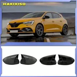 Renault Megane 4 206 207 208 209 2020 미러 커버 액세서리 브라이트 블랙 케이스 자동차