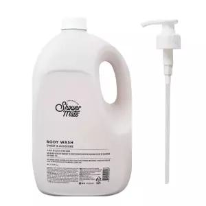 샤워메이트 스위트 모이스처 대용량 바디워시 4000ml  + 펌프 리필용