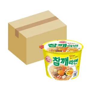 (오뚜기) 참깨라면 큰컵 110g 12개입 (BOX) 컵라면 대컵