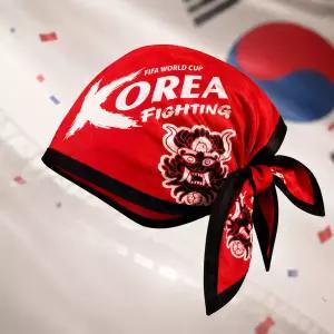 대한민국 월드컵 붉은악마 손수건 축구 응원복