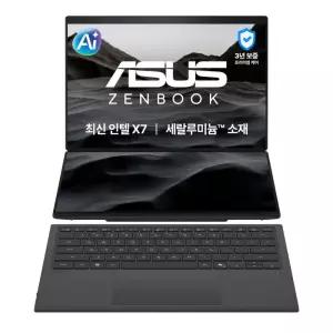 ASUS 젠북 듀오 UX8407AA-SN430W Win11 인텔 Ultra X7 32GB 1TB 듀얼 모니터 터치 노트북 DERW