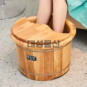 고급 편백 나무 원목 족욕기 히노끼 족욕통 발 찜질기