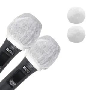 화이트 1set 부직포 마이크 일회용 2P 커버