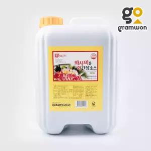와사비용 회간장 14L 우리승진 간장 회 소스 와사비간장 스시