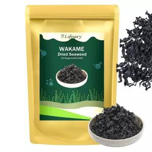 말린 와카메 해초 250g 882온스 00 천연 건조 수프용 채소 요리 샐러드 라면