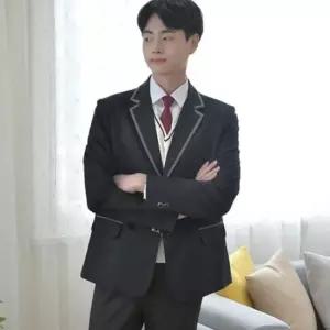 교복몰 네이비 그레이 라인 자켓(남자) 교복 학생복