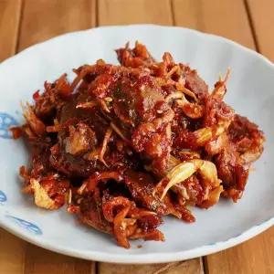 반찬단지 쌀게무침 4kg 대용량 업소용 밑반찬 게조림 양념쌀게무침 칠게조림