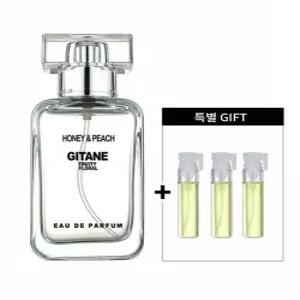 허니피치 [프루티 플로랄 복숭아 허니의 달콤한향 명품 니치 오드퍼퓸 향수 32ml 바이알 1ML병 3개 추가]