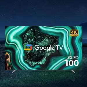 구글 스마트 QLED 254cm(100인치) UHD 4K TV EKW1001QA 기사방문 스탠드설치