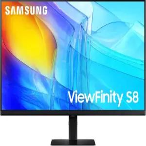 삼성 27인치 뷰피니티 S8 (S80D) 시리즈 4K UHD 고해상도 컴퓨터 모니터 HDR10 HDMI 디스플레이포트 USB-A