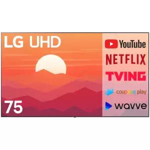 LG전자 75인치 (190cm) 24년형 울트라HD UHD 4K LED 스마트 TV 75UT7590