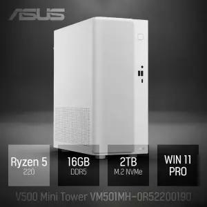 ⓒ ASUS VM501MH-0R52200190 16GB 2TB WIN11 / 업무용 사무용 비즈니스용 인강용 대학생 데스크탑 추천