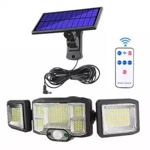 모션감지센서등 태양광 LED 말하는 센서등 리모컨 방범용 차임 197LED