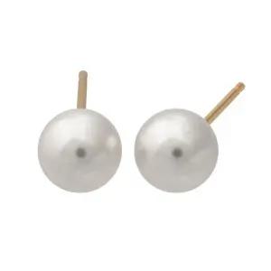 [NS홈쇼핑][CRICRI] 14K 스와로브스키 진주 제작 05mm 진주 금 귀걸이[36001759]