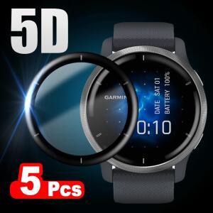 호환용 가민 Garmin Venu 2 / Venu 2S 용 5D 소프트 유리 섬유 보호 필름 스마트 워치 액세서리 용 전체 곡